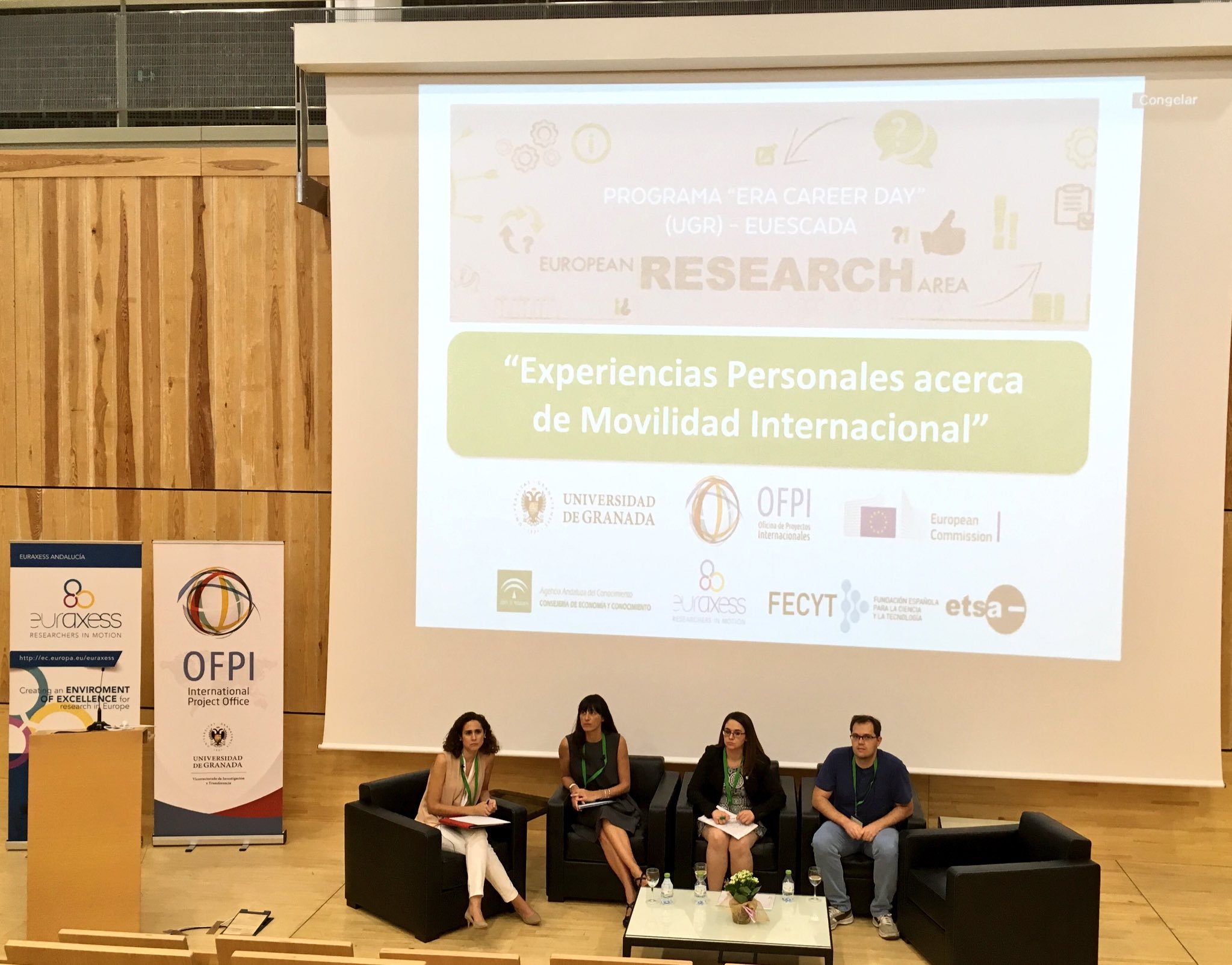 EUESCADA Granada Researcher Experiences Panel EUESCADA Granada Researcher Experiences Panel